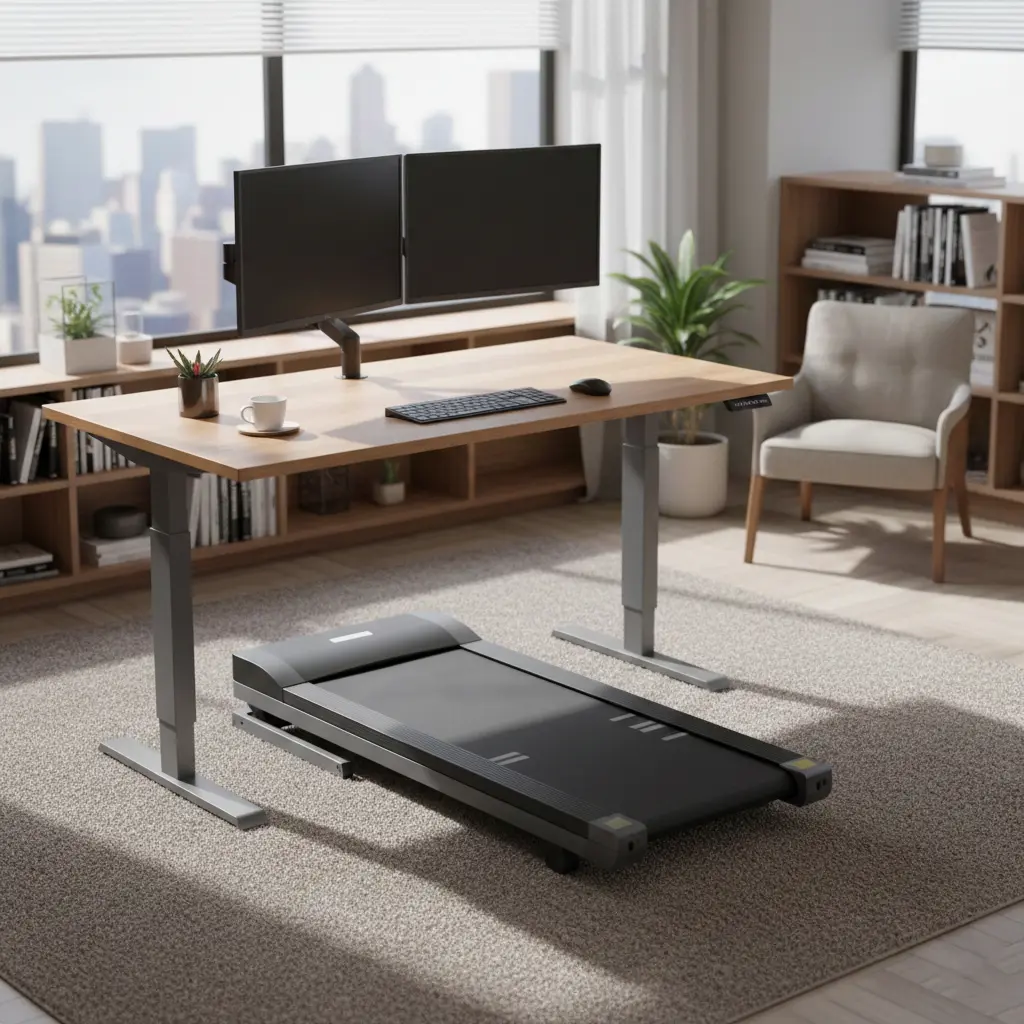 Стол с беговой дорожкой Стол с беговой дорожкой