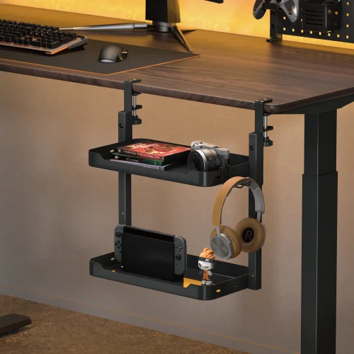 Идеальный порядок на подъемном столе: как полка-органайзер и кабельный менеджмент меняют правила игры