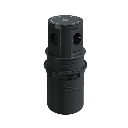 Выдвижная встраиваемая розетка Ergostol PowerUp 2.0