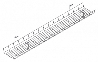 Кабель канал сетка подвесной